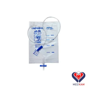 کیسه ادرار هلال طب حجم 2 لیتر 2 کیسه ادرار هلال طب