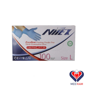 دستکش نیتریل آبی Nitex 3 دستکش نیتریل آبی Nitex